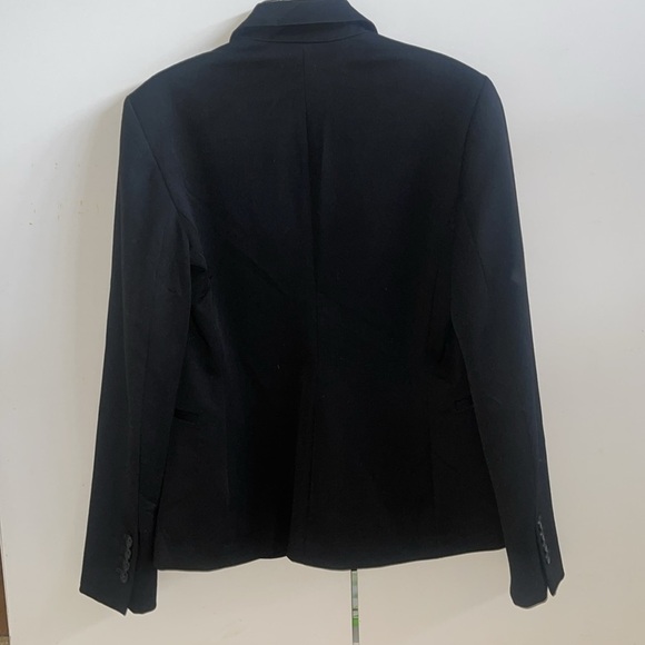 Express blazer black with pinstripe lining size 4 - Picture 2 of 3
